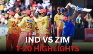 IND VS ZIM