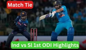 Ind Vs Sl Highlights